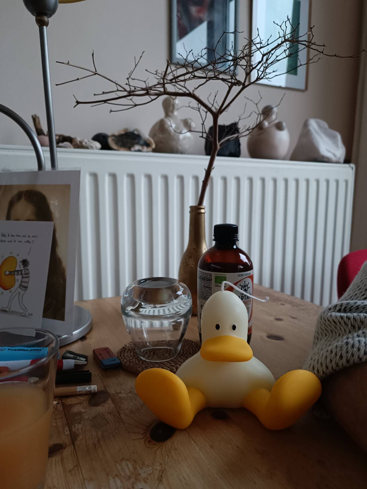 Duck Candle - White champaca scented